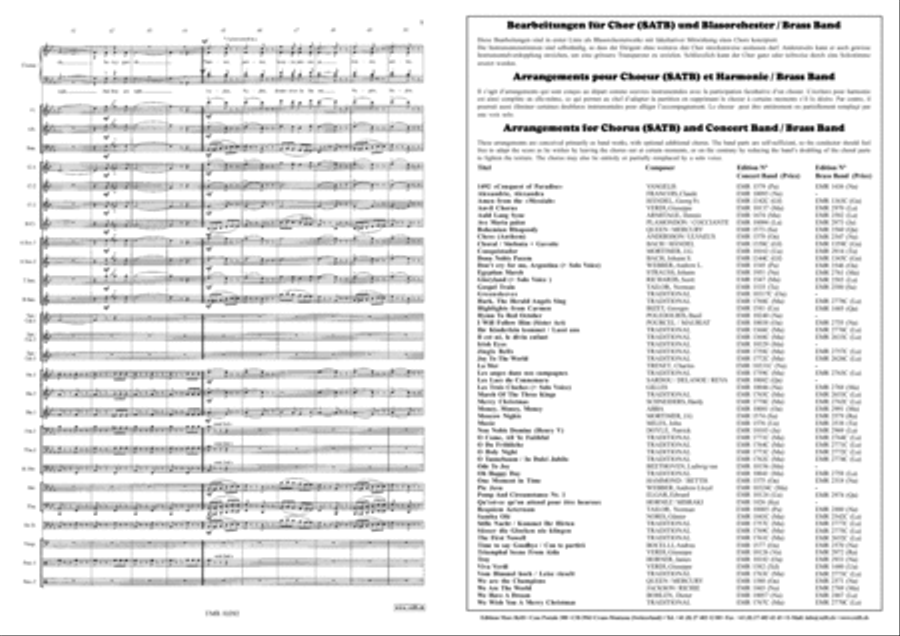 Funiculi Funicula 4-Part scores gallery preview page 7