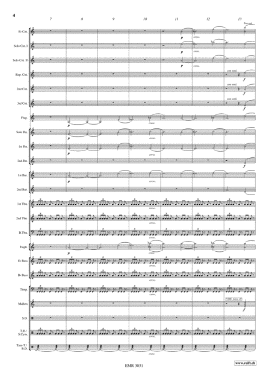 Mars Brass Band scores gallery preview page 5