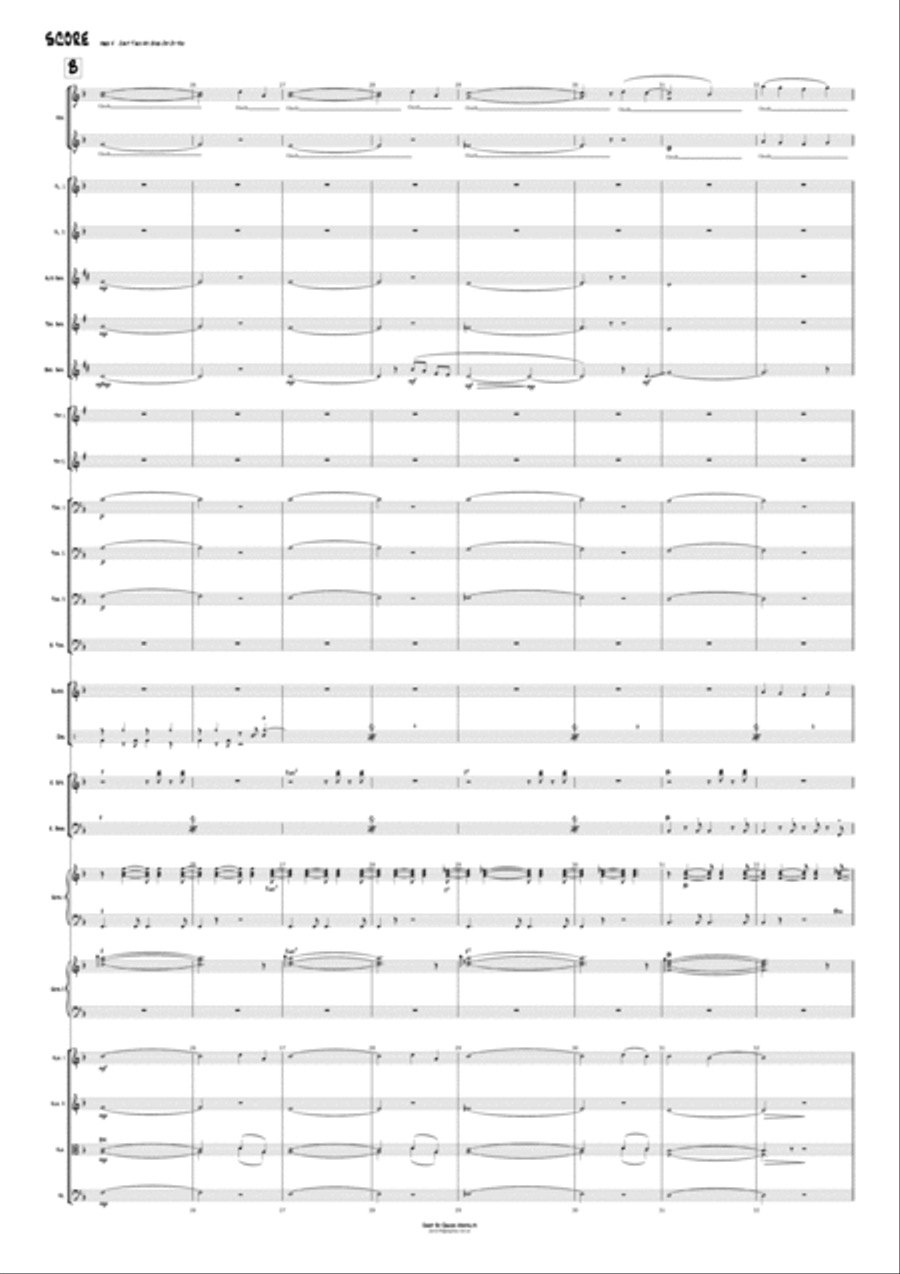 Can't Take My Eyes Off Of You Jazz Ensemble scores gallery preview page 4