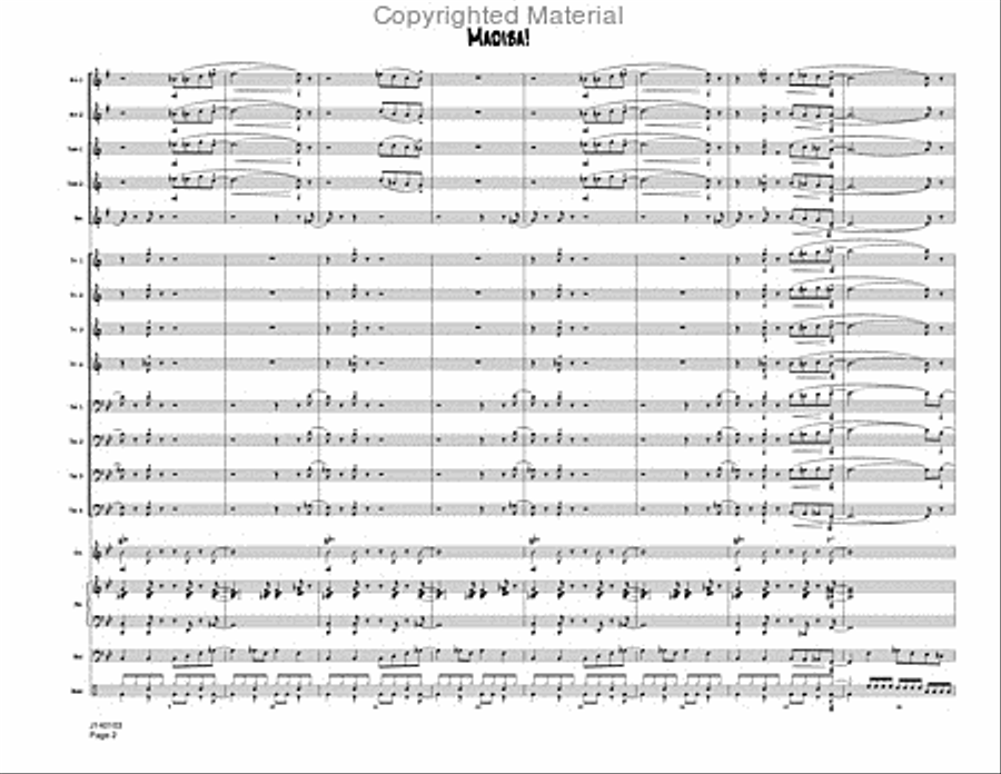 Madiba Jazz Ensemble scores gallery preview page 5