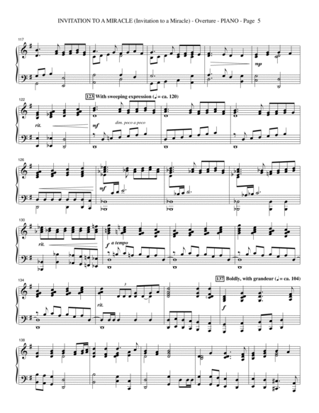 Invitation To A Miracle (a Cantata For Christmas) - Piano