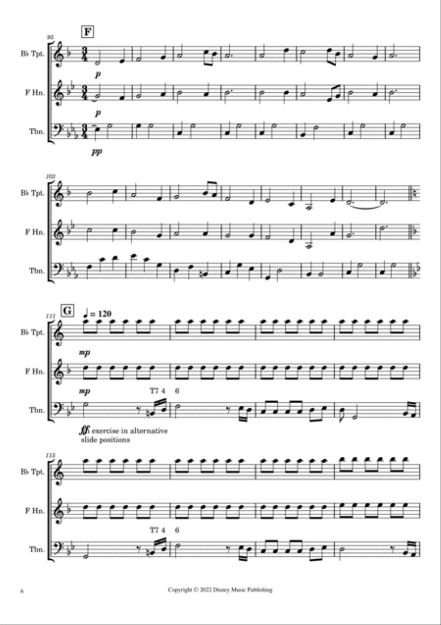 Pirates Of The Caribbean Brass Ensemble scores gallery preview page 6