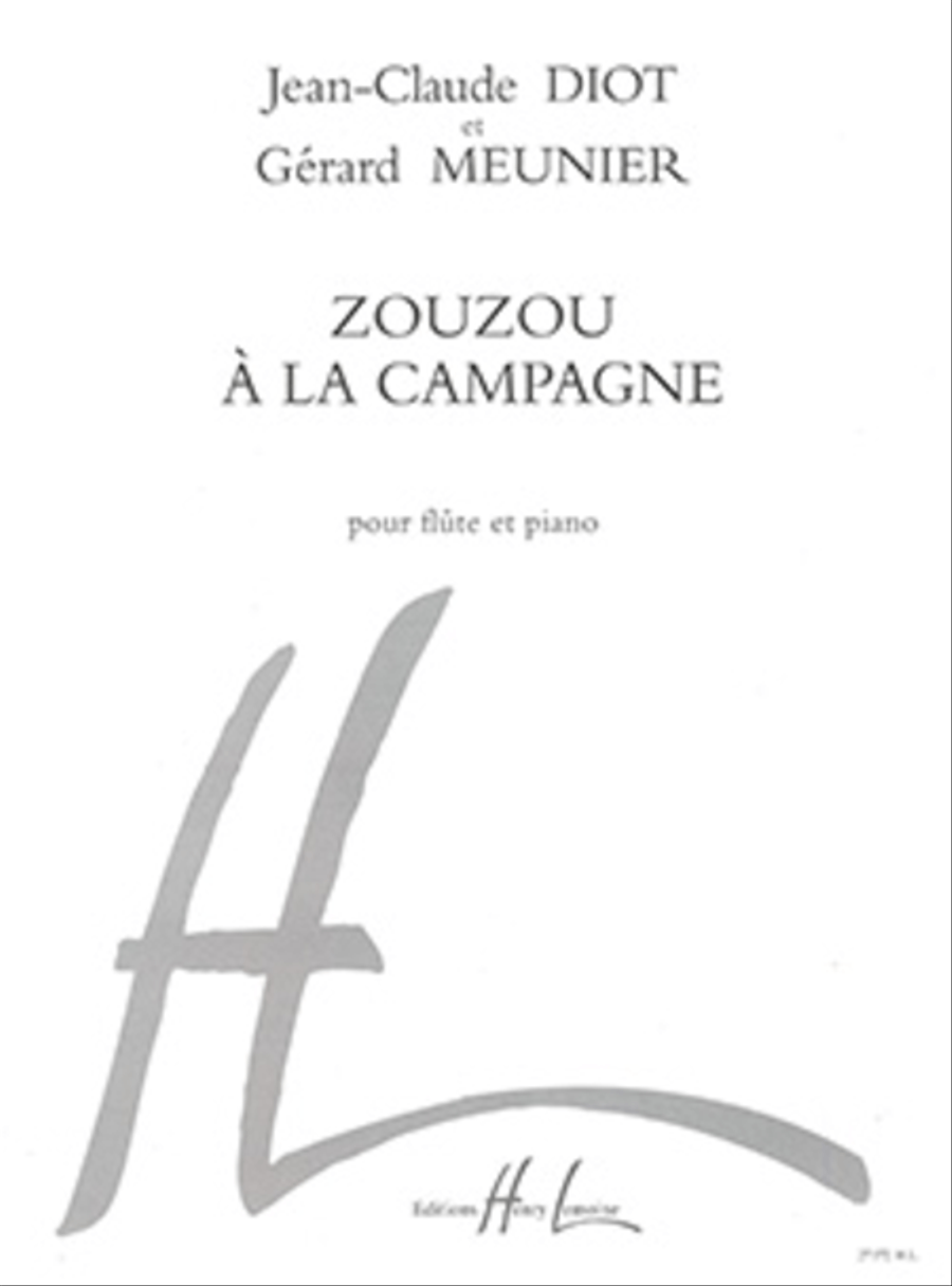 Zouzou A La Campagne Flute Solo scores gallery preview page 1