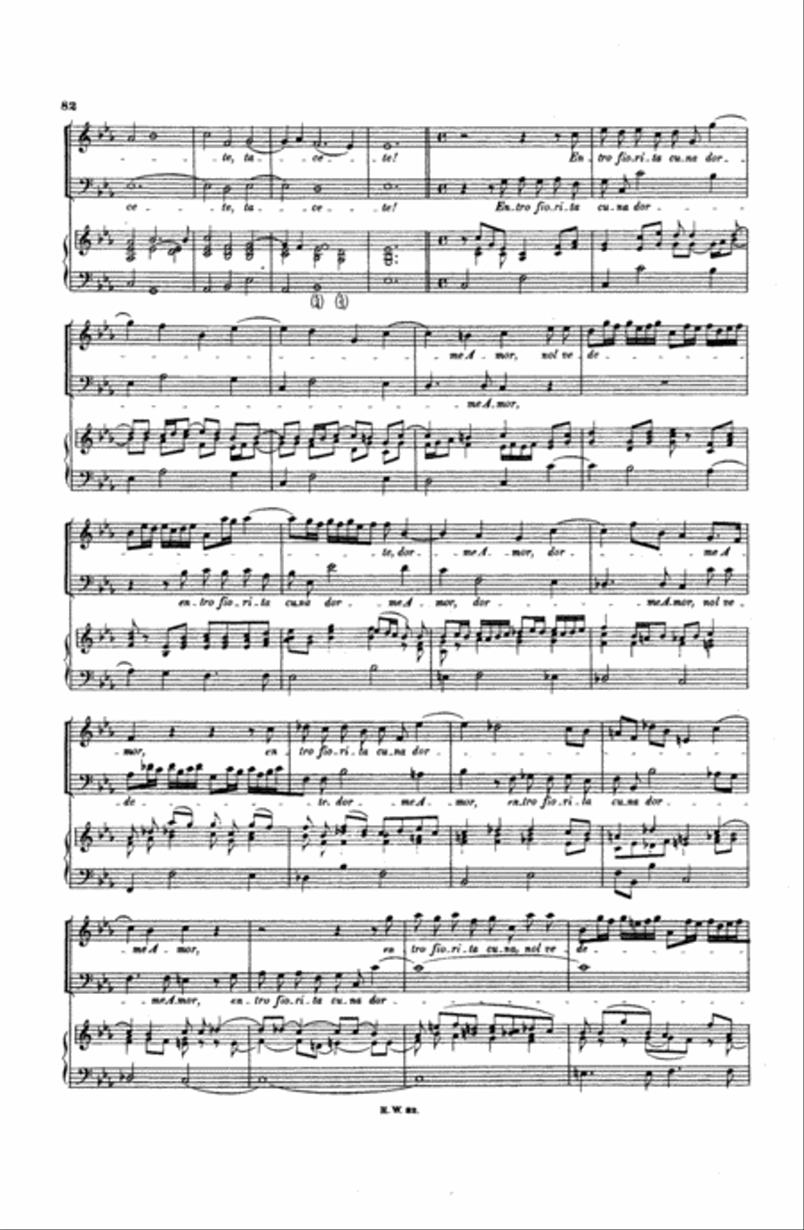 Handel: Italian Duets and Trios, Volume II (Italian) Voice scores gallery preview page 2