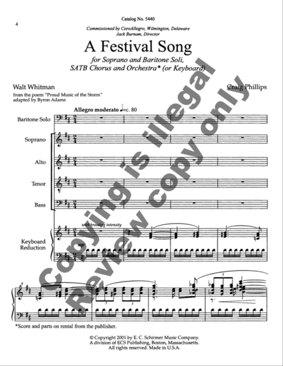A Festival Song Divisi scores gallery preview page 3