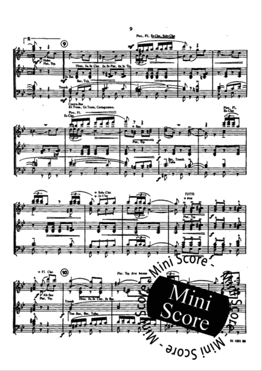 Spanish Suite Concert Band scores gallery preview page 13
