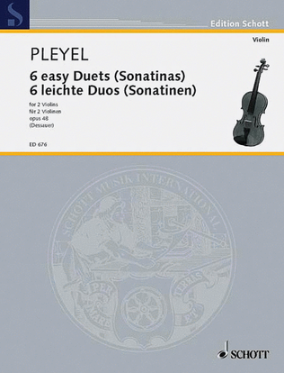 Book cover for Duos Op. 48 2 Violins