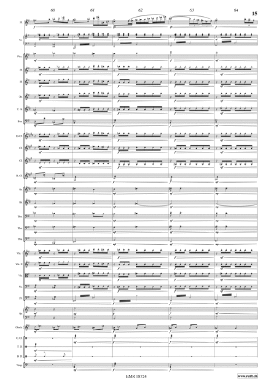Elegy Elegy Orchestra scores gallery preview page 15