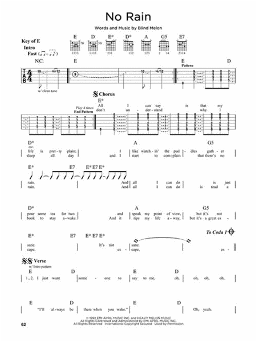 First 50 Rock Songs You Should Play on Electric Guitar Electric Guitar scores gallery preview page 5