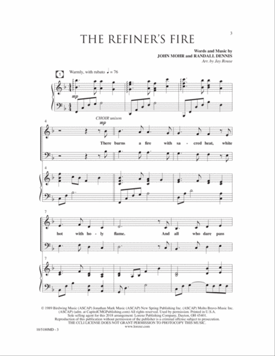 The Refiner's Fire 4-Part scores gallery preview page 2