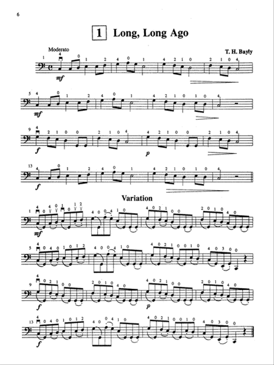 Suzuki Cello School, Volume 2 String Methods scores gallery preview page 8