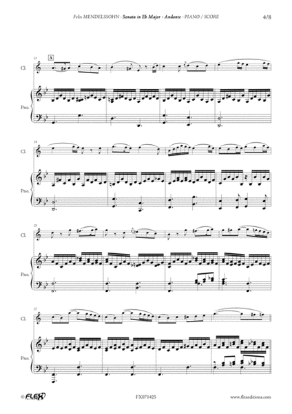 Sonate In Eb Major - Andante image number null