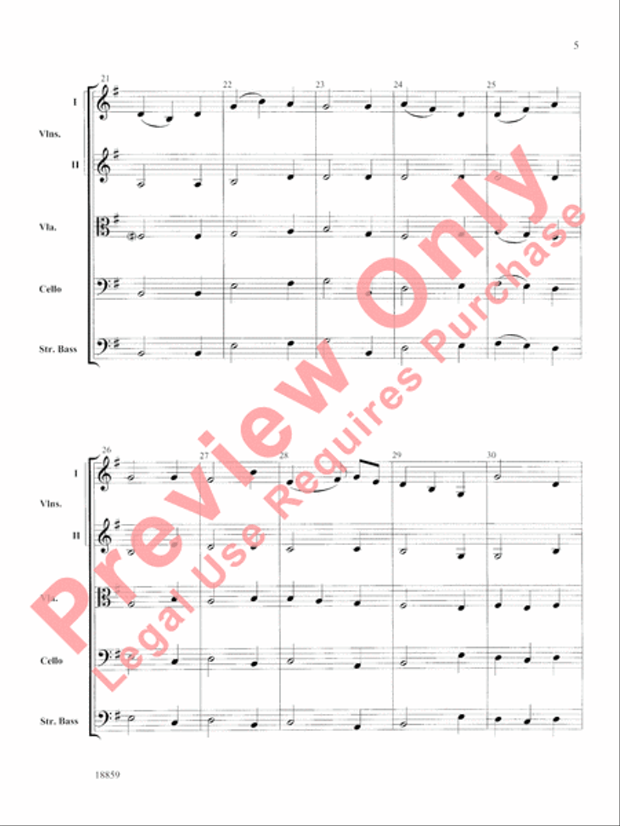 A Gaelic Overture A Gaelic Overture String Orchestra scores gallery preview page 6