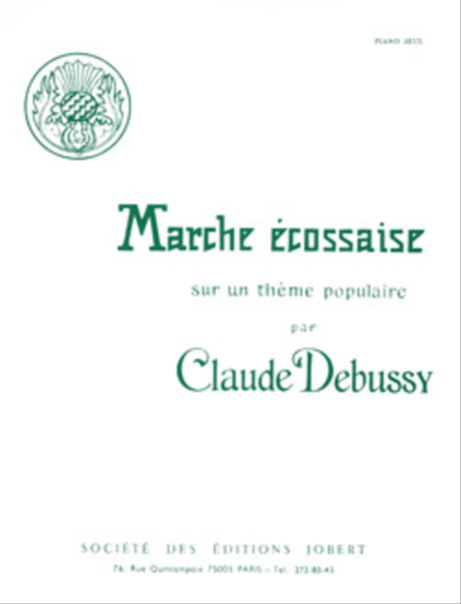 Book cover for Marche Ecossaise