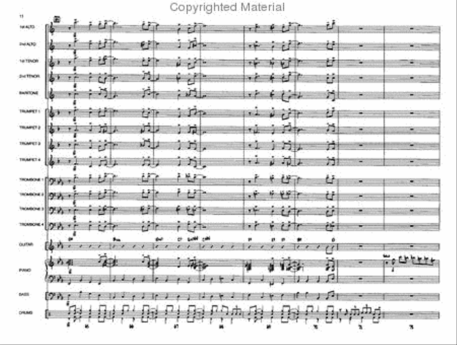 Swing, Swang, Swung Jazz Ensemble scores gallery preview page 10