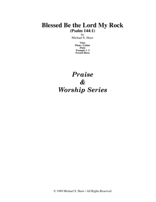 Book cover for Blessed Be the Lord My Rock
