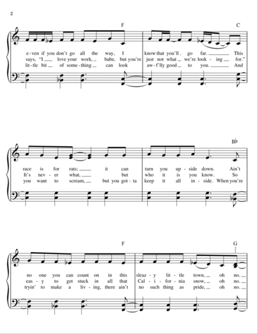 Don't Mean Nothing Don't Mean Nothing Voice scores gallery preview page 2