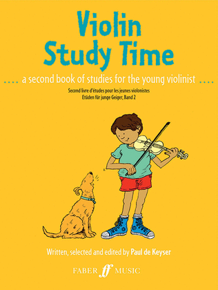 Book cover for Violin Study Time
