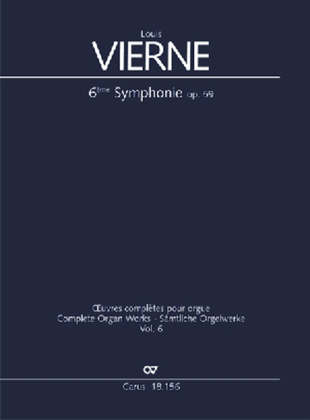 Book cover for Symphonie Nr. 6 in h
