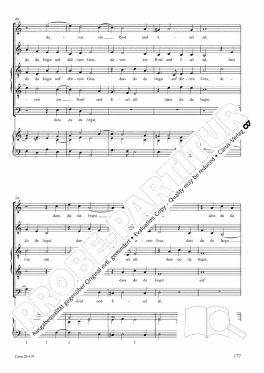 Opera varia I. Works with 1-7 parts (Complete edition, vol. 19) [Werke mit 1-7 obligaten Stimmen] Score scores gallery preview page 234