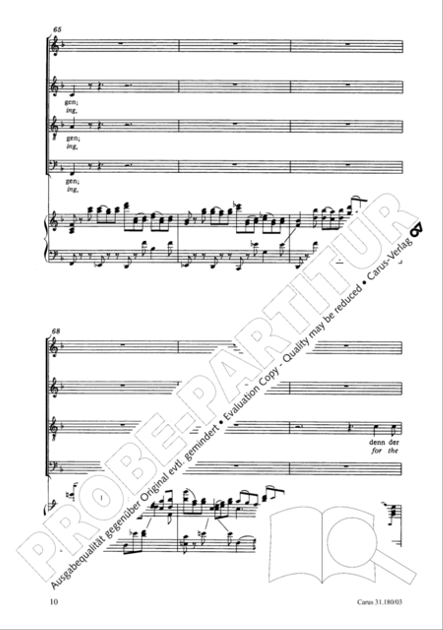 Lift, my soul, the veil of darkness 4-Part scores gallery preview page 11