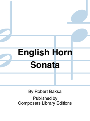 English Horn Sonata