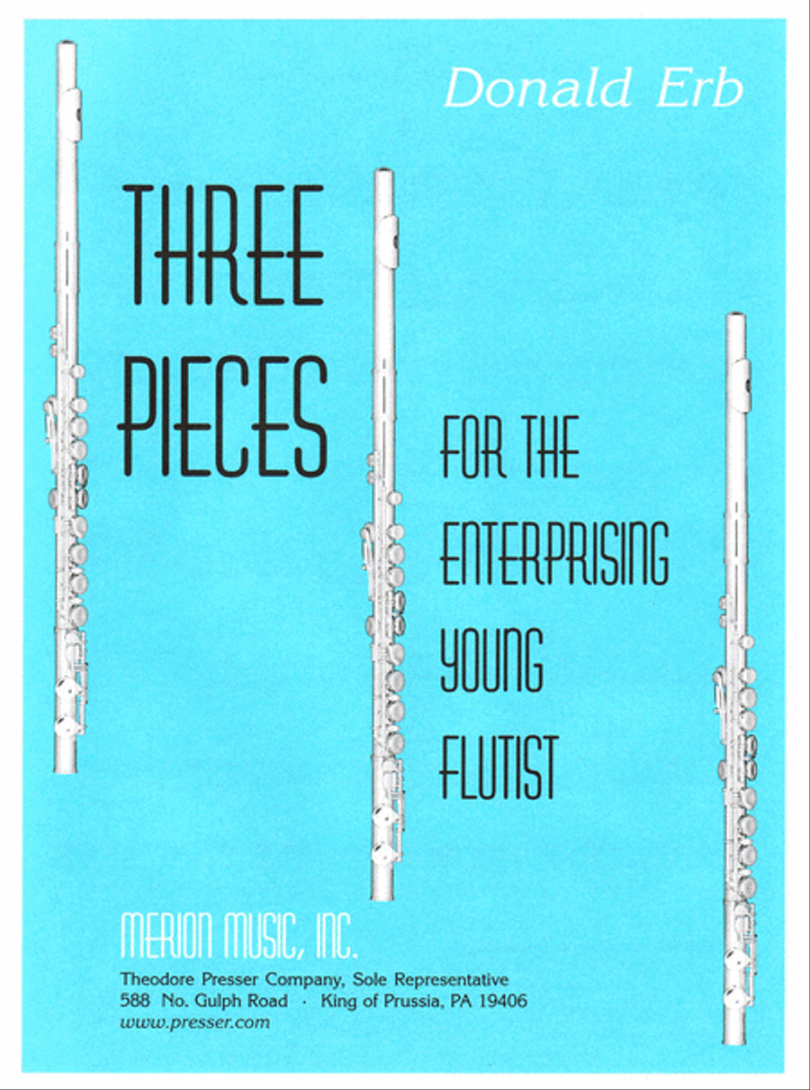 Three Pieces Chamber Music scores gallery preview page 1
