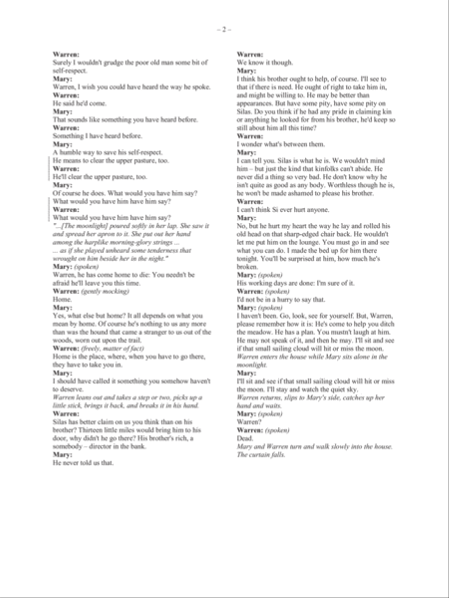 [Van de Vate] The Death of the Hired Man Medium Voice scores gallery preview page 4