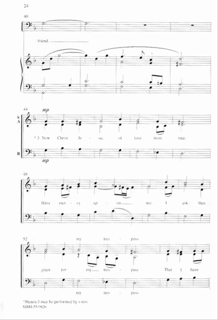 Coram Deo, Set II 3-Part scores gallery preview page 10