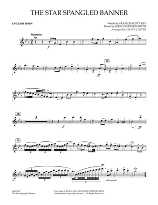 The Star Spangled Banner - English Horn