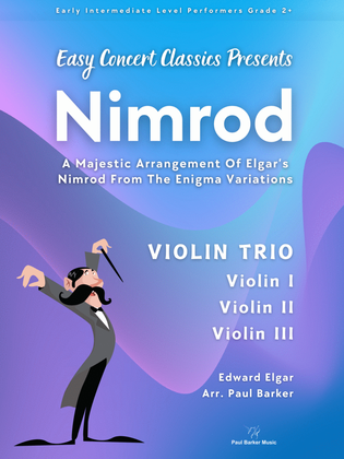 Book cover for Nimrod (Violin Trio)