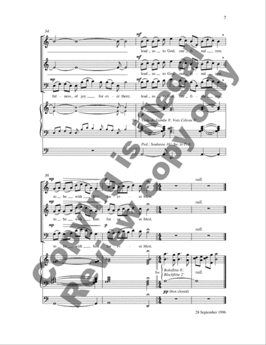 Come, Gracious Spirit Come, Gracious Spirit 3-Part scores gallery preview page 13