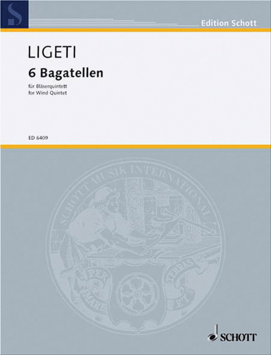 6 Bagatelles Woodwind Quintet scores gallery preview page 1