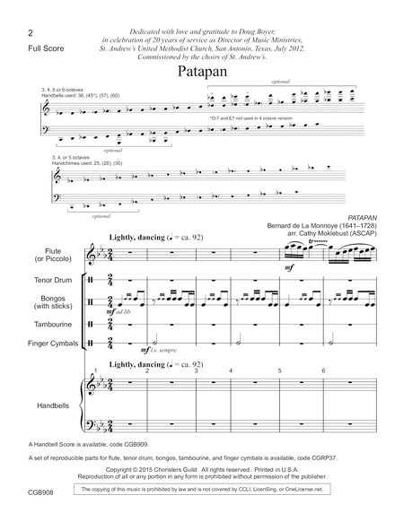 Patapan - Full Score image number null