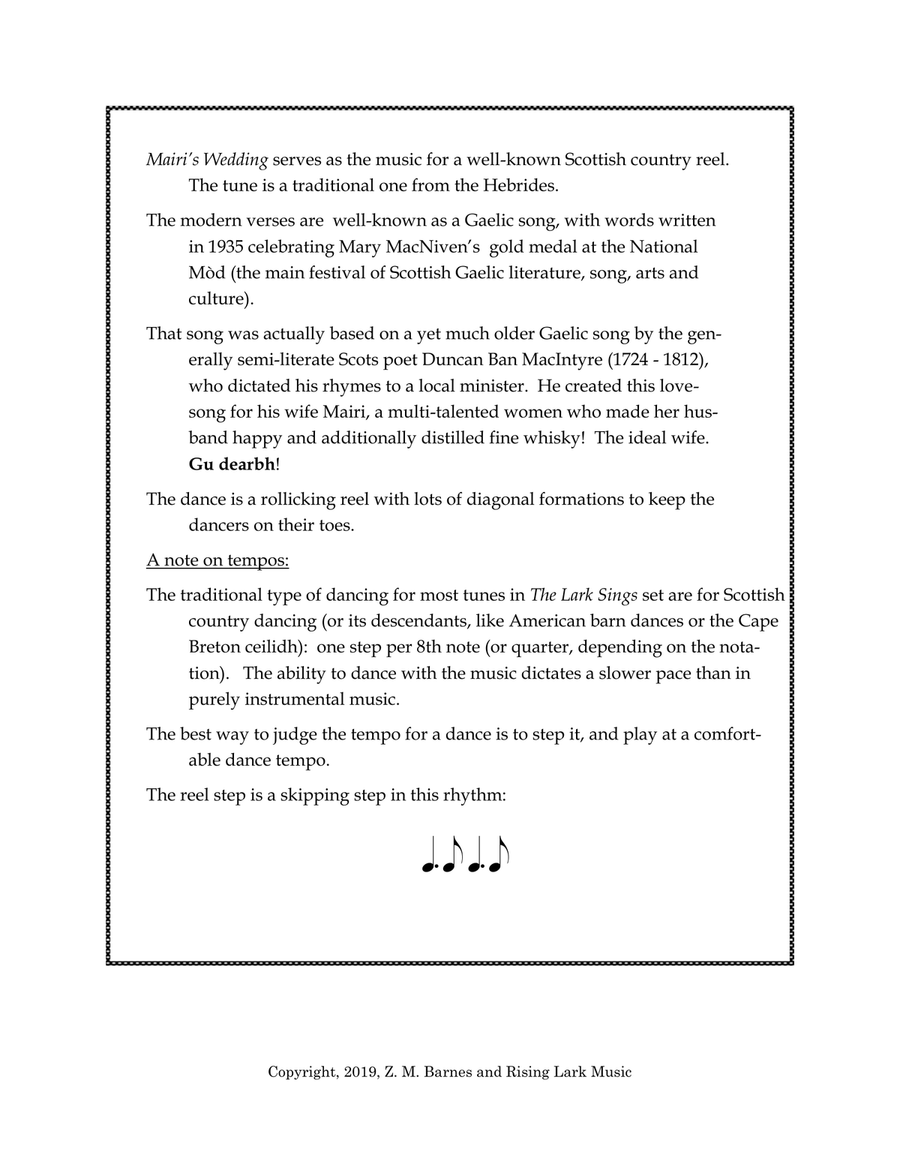 Mairi's Wedding Small Ensemble scores gallery preview page 3