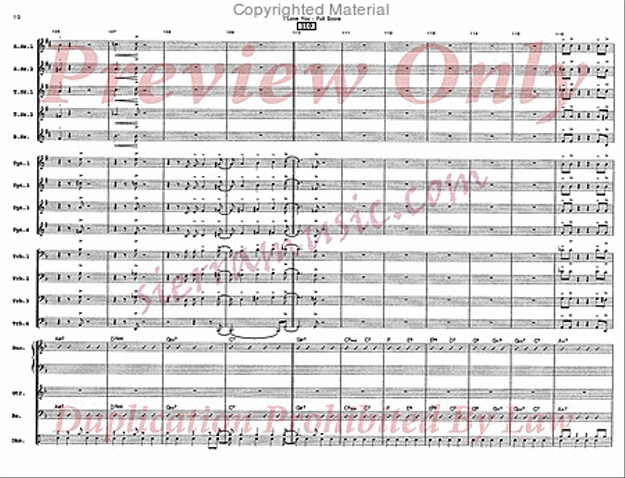 I Love You Big Band scores gallery preview page 11