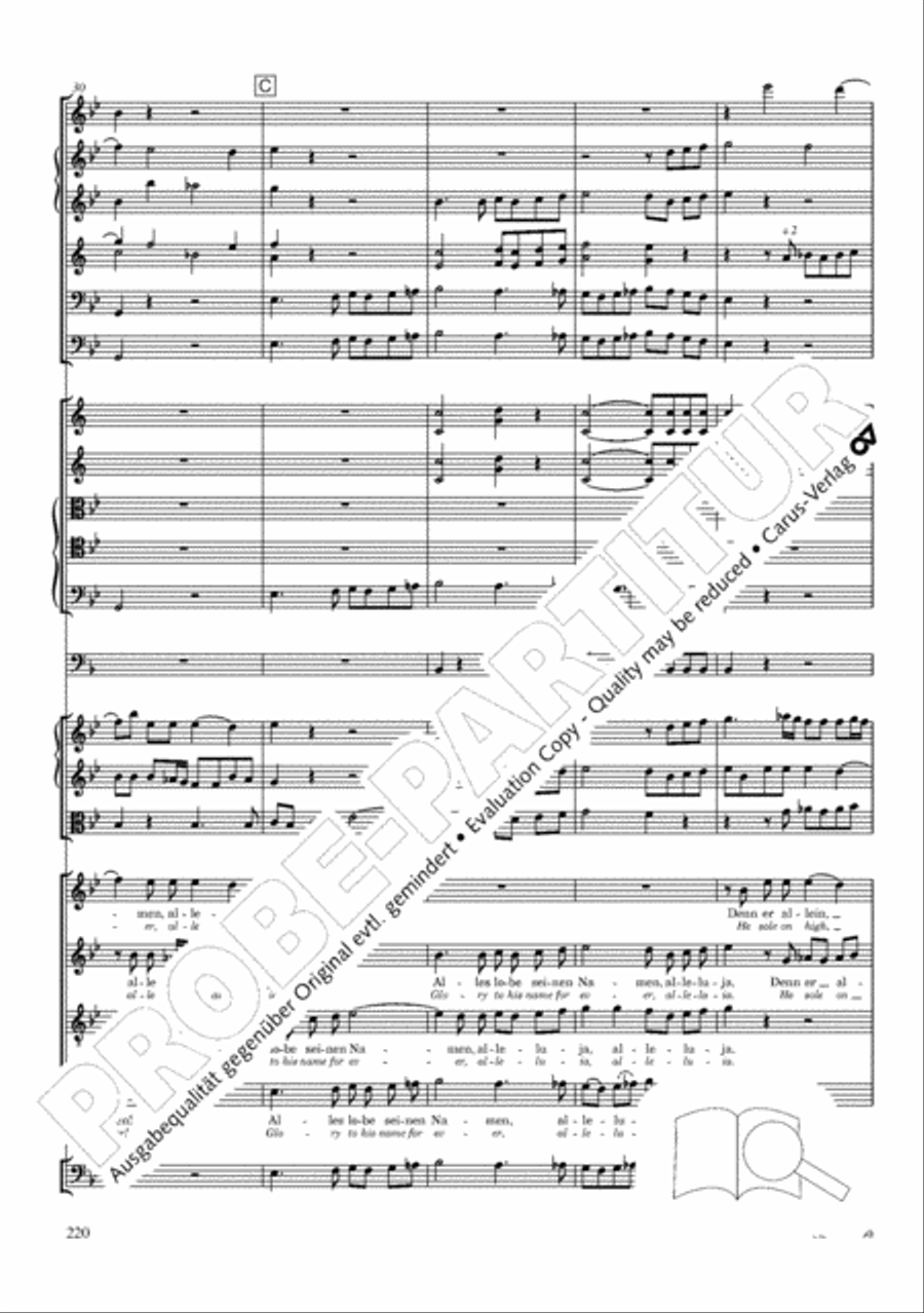 The Creation (Die Schopfung) 4-Part scores gallery preview page 240