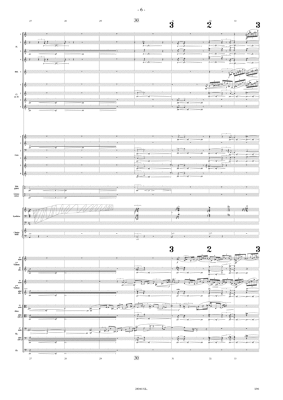 Terre D'Ombre Terre D'Ombre Orchestra scores gallery preview page 6
