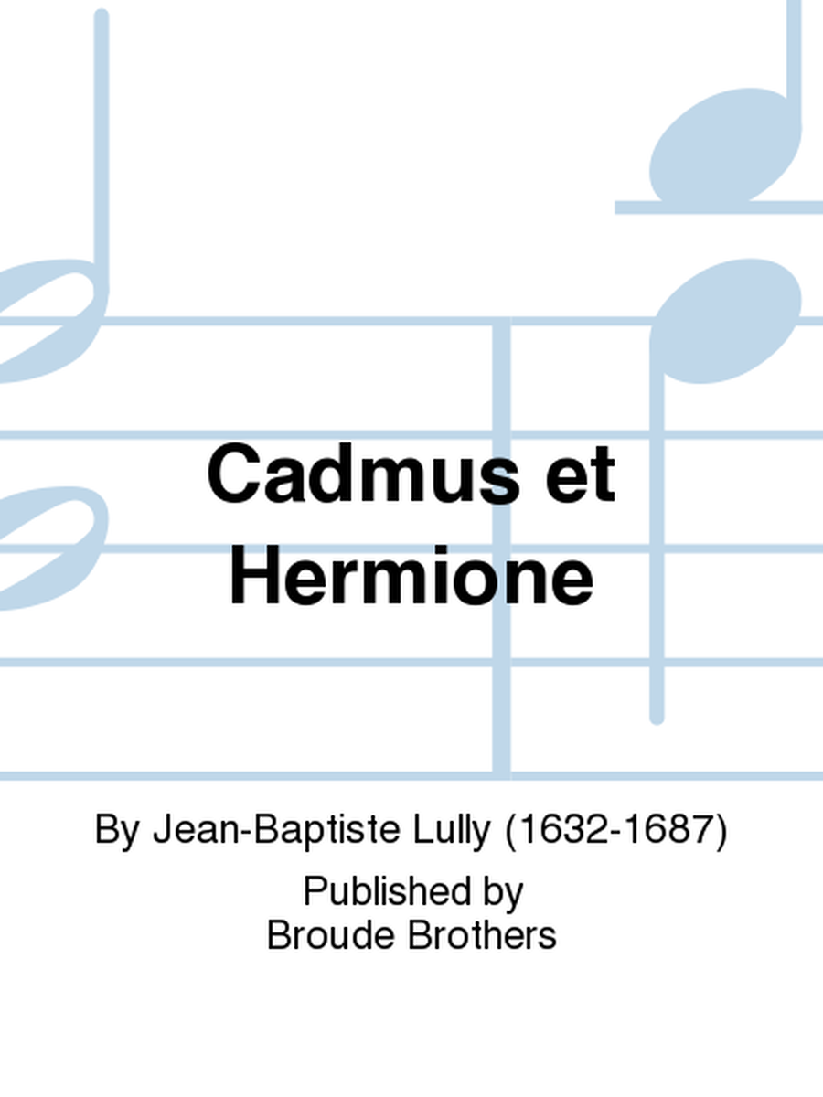 Cadmus et Hermione