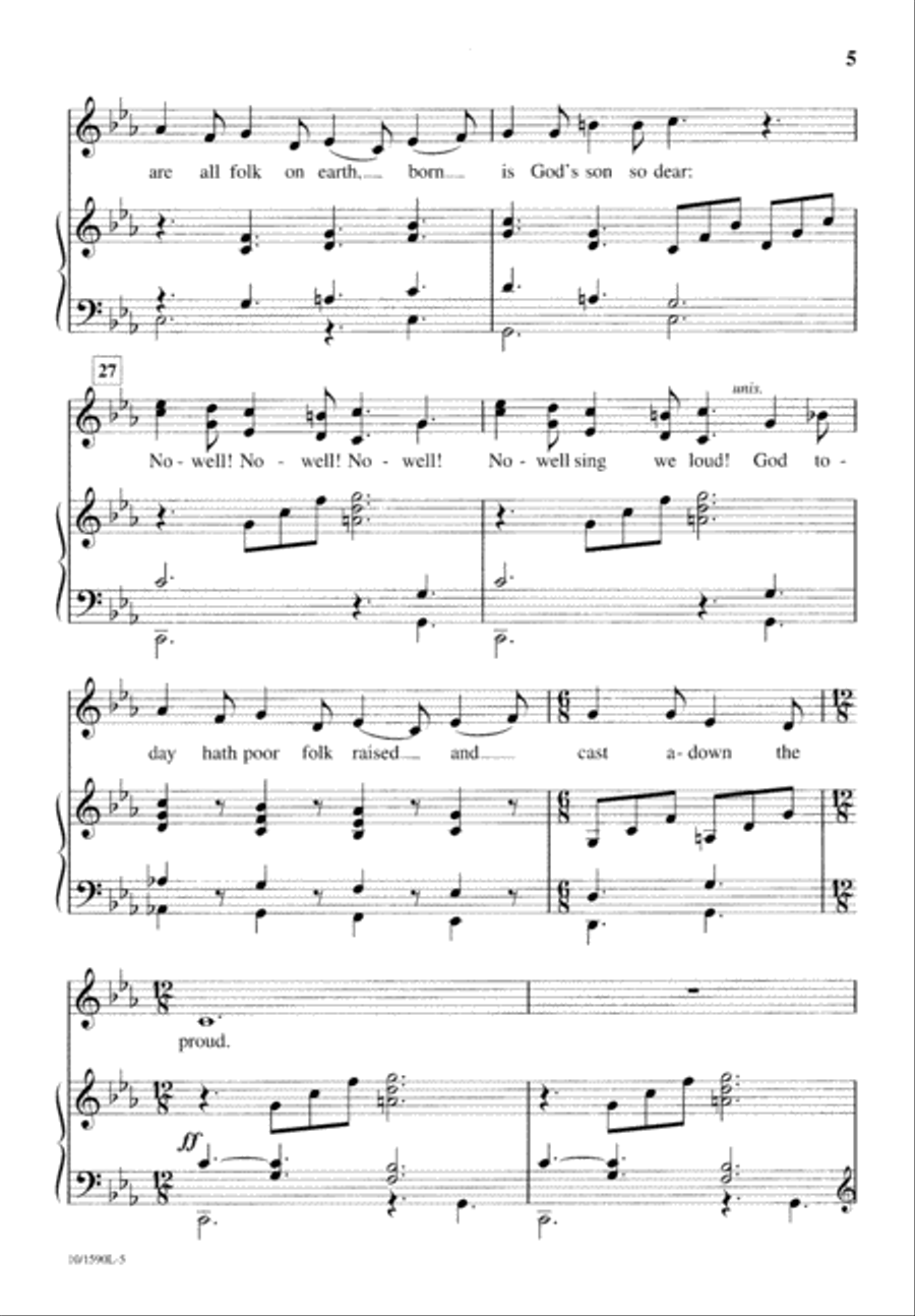 Masters in This Hall 4-Part scores gallery preview page 6