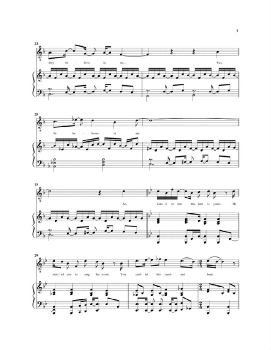 Like It or Not Piano, Vocal, Guitar scores gallery preview page 4