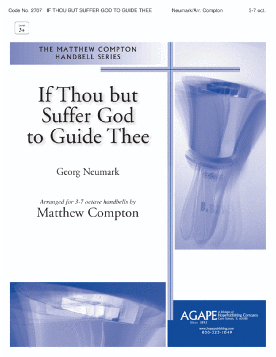 If Thou but Suffer God to Guide Thee Handbell Choir scores gallery preview page 2