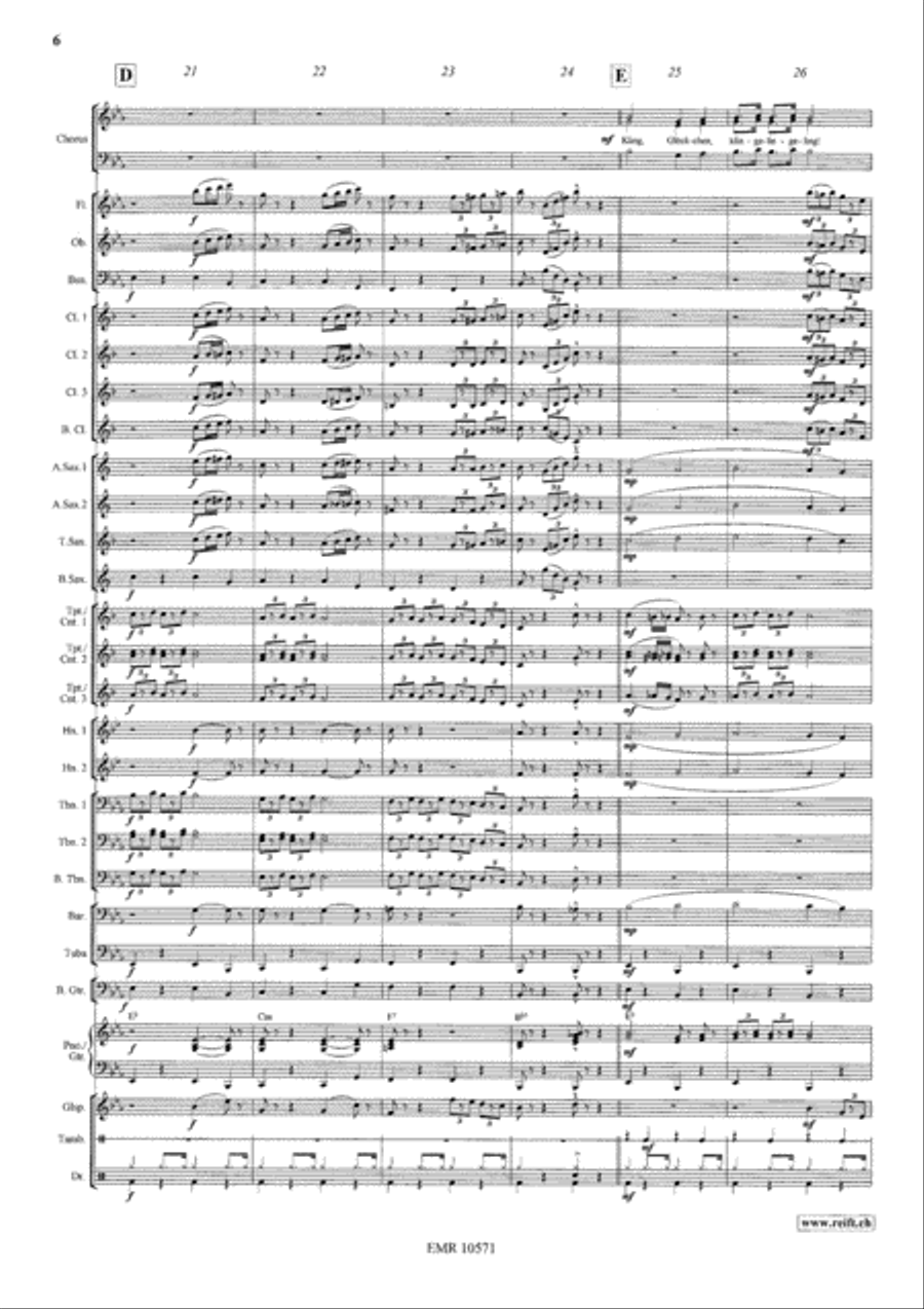 Kling Glöckchen 4-Part scores gallery preview page 7