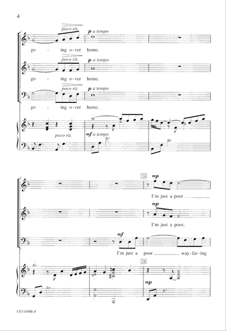Poor Wayfaring Stranger TTB scores gallery preview page 4