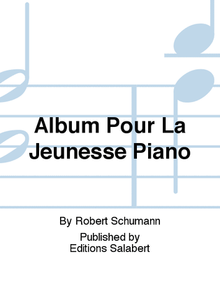 Book cover for Album Pour La Jeunesse Piano
