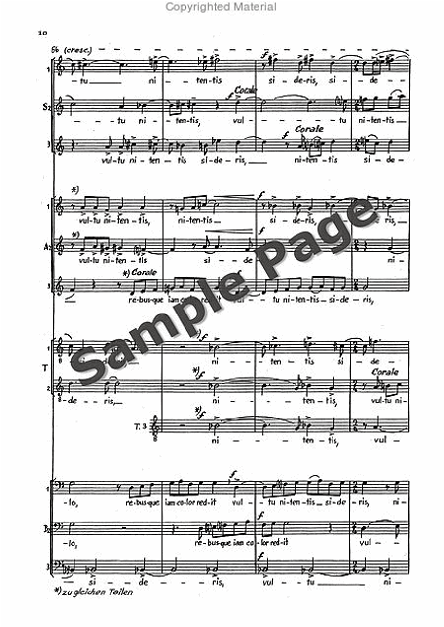Nox Et Tenebrae Sssaaatttbbb Mixed Choir scores gallery preview page 11