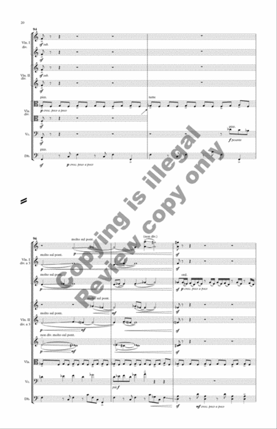 Dabke String Orchestra scores gallery preview page 11