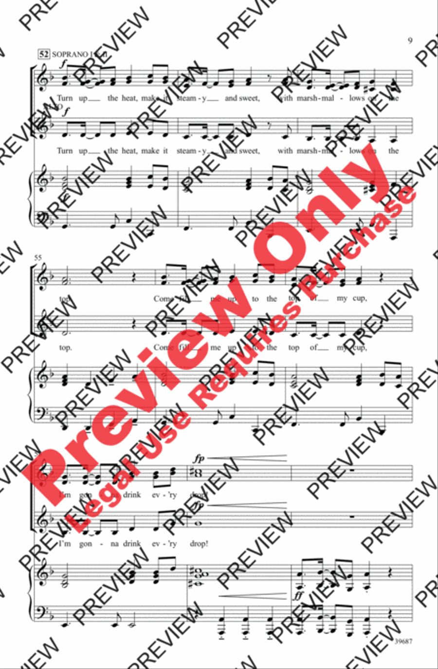 Hot Chocolate! Women's Choir scores gallery preview page 8