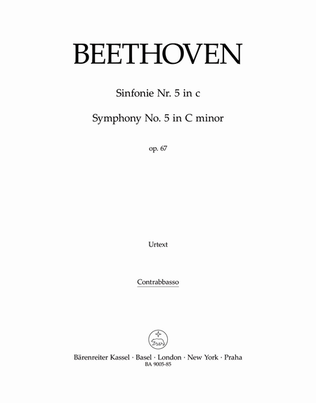 Book cover for Symphony no. 5 in C minor, op. 67