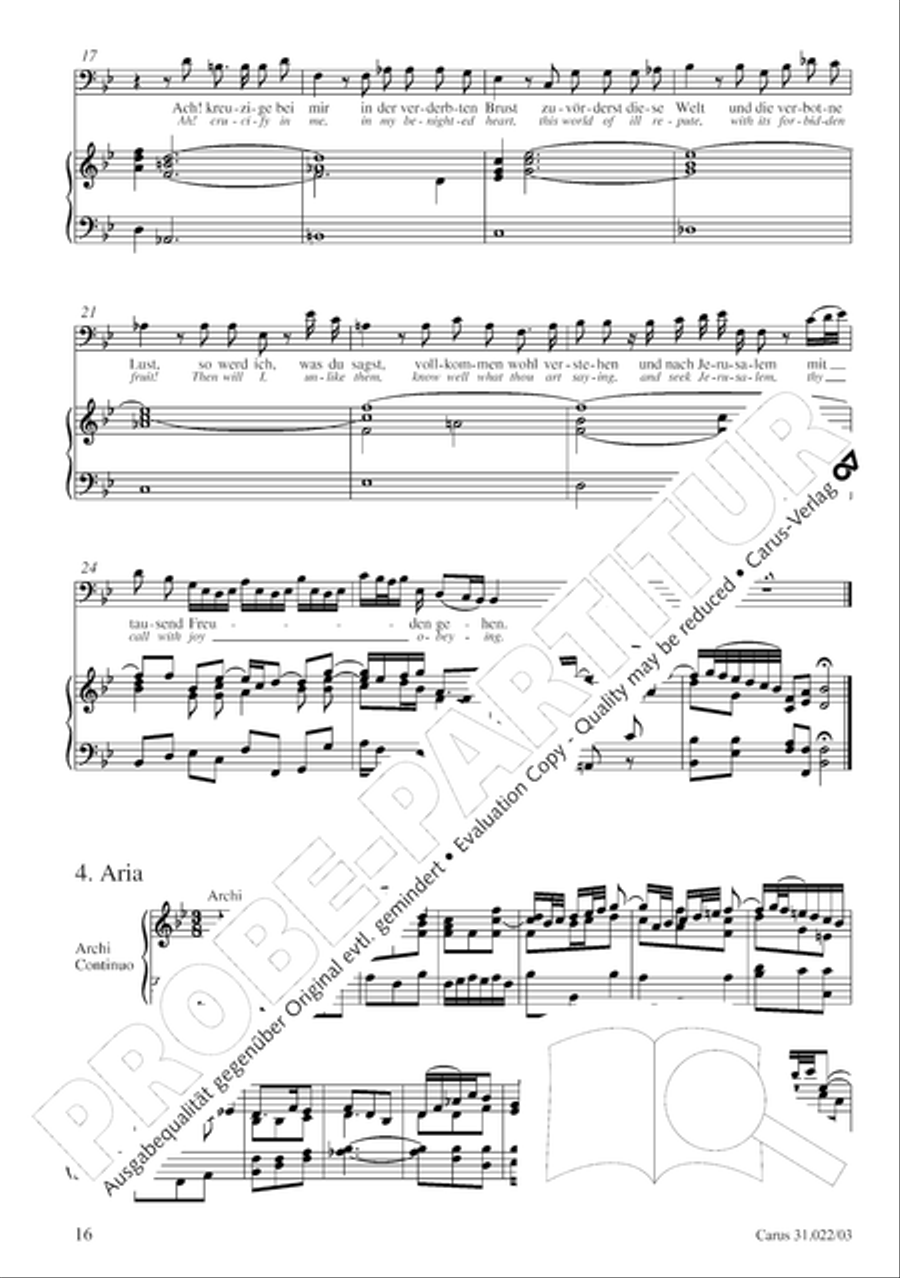 Jesus calling then the Twelve to him (Jesus nahm zu sich die Zwolfe) ATB scores gallery preview page 17